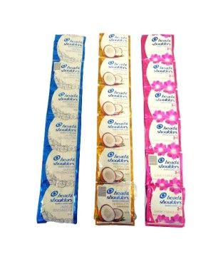 SHAMPOO H&S X 18 ML X 12 UND