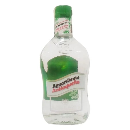 AGUARDIENTE ANTIOQUEÑO 24% BOTELLA X 750 ML CJ X 20 UND