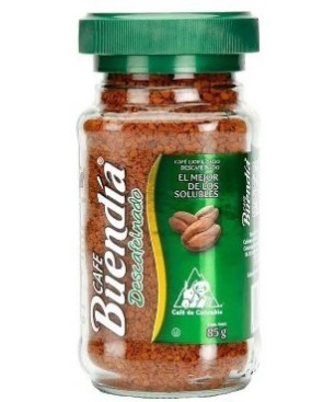 CAFE BUENDIA DESCAFEINADO X 85 GR CJ X 12 UND