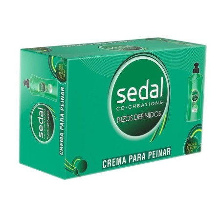 CREMA PARA PEINAR SEDAL RIZOS DEFINIDOS X 12 UND X 18 ML CJ X 40 UND