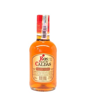 RON VIEJO DE CALDAS MEDIA X 375 ML CJ X 24 UND