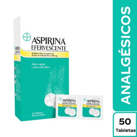 ASPIRINA EFERVECENTE X 50 UND CJ X 36 UND