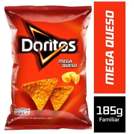DORITOS MEGA FAMILIAR X 185 GR  CJ X 18 UND