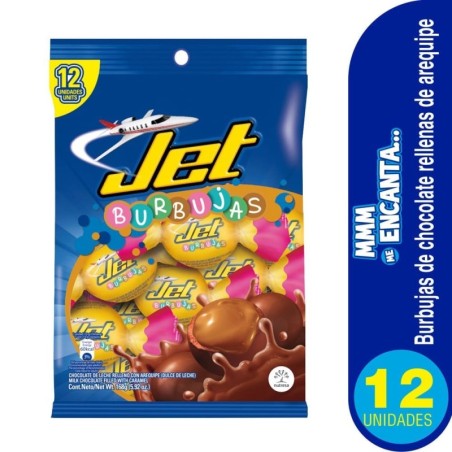 BURBUJA JET X 12 UND x 168GR CJ X 24 UND