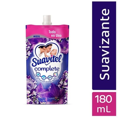 SUAVIZANTE SOFLAN SUAVITEL LAVANDA DOYPACK X 180 ML CJ X 56 UND