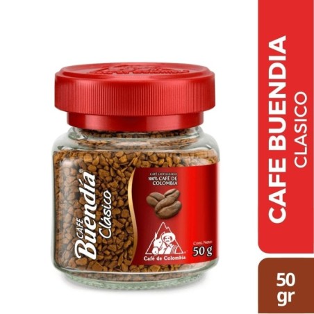 CAFE BUENDIA CLASICO X 50 GR CJ X 24 UND