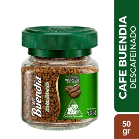 CAFE BUENDIA DESCAFEINADO X 50 GR CJ X 24 UND