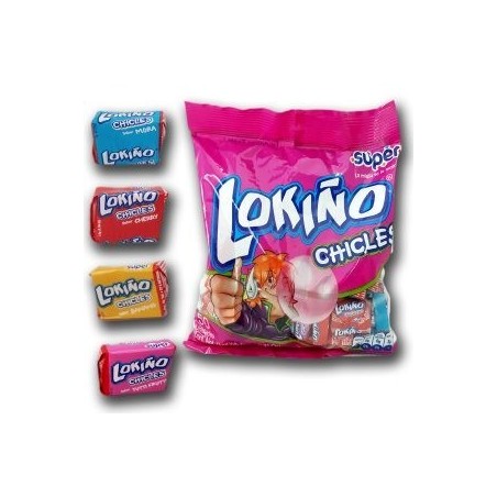 CHICLES LOKINO X 50 UND CJ X 24 UND