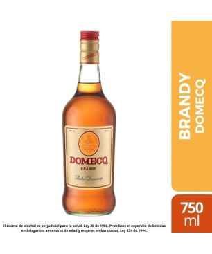 BRANDY DOMECQ BOTELLA X 750 ML