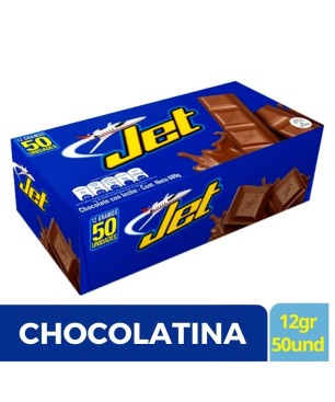 CHOCOLATINA JET  X 12 GR X 50 UND