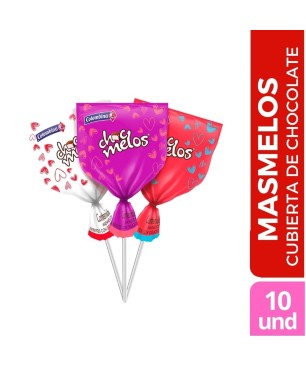 CHUPETA CHOCMELO X 10 UND