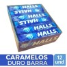 HALLS BARRA AZUL X 12 UND