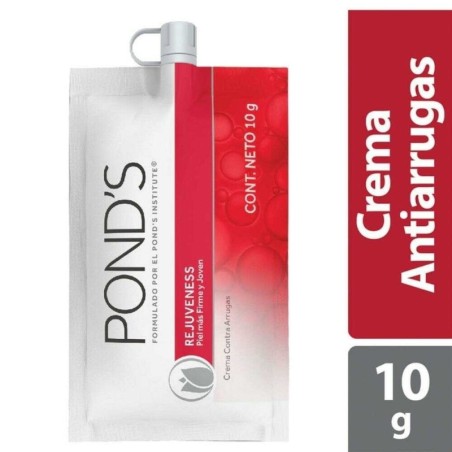 CREMA ANTIARRUGAS PONDS REJUVENESS SACHETS X 10 UND CJ X 12 UND