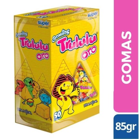 GOMAS TRULULU PIRAMIDAL X 50 UND CJ X 12 UND