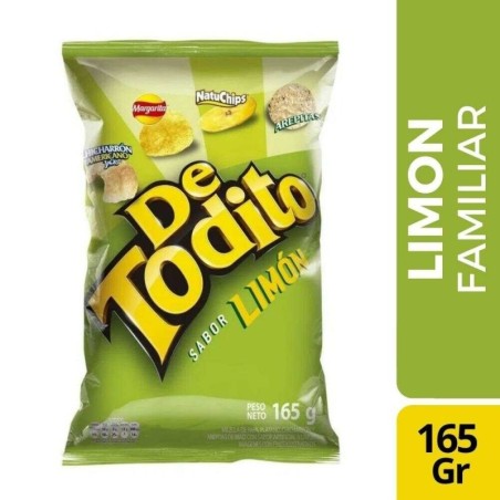 DETODITO LIMON FAMILIAR X 165 GR CJ X 16 UND