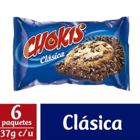 GALLETAS CHOKIS CLASICA X 6 UND CJ X 15 UND
