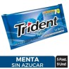 CHICLE TRIDENT X 5 X 9 UND