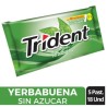 CHICLE TRIDENT HERBAL FRESH X 5 X 18 UND