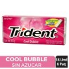 CHICLES TRIDENT MENTA EVUP X 18 X 6 UND