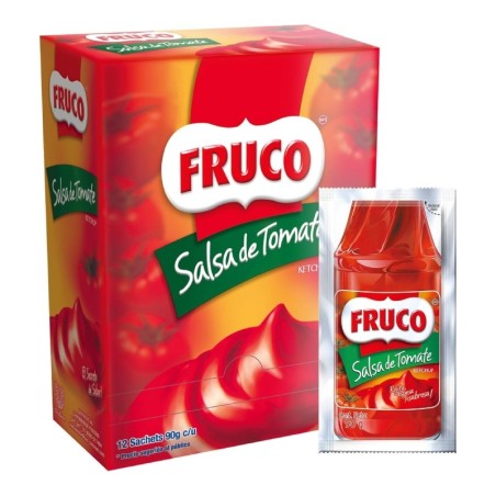 SALSA DE TOMATE FRUCO X 12 X 85 GR CJ X 12 UND