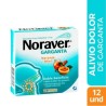 NORAVER GARGANTA PASTILLA NARANJA MIEL X 12 TABLETAS