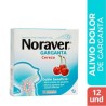 NORAVER GARGANTA PASTILLA CEREZA  X 12 TABLETAS