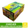 CHICLE SUPER HIPER ACIDO MOLECULAS X 40 UND