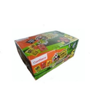 CARAMELO SUPER HIPER ACIDO RELLENO LIQUIDO  X 50 UND CJ X 16 UND