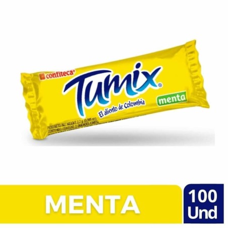 CHICLE TUMIX X 100 UND CJ X 36 UND