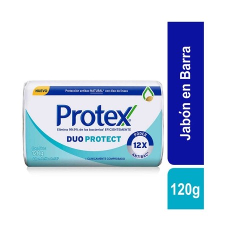 JABON PROTEX DUO PROTECT X 110/120 GR CJ X 72