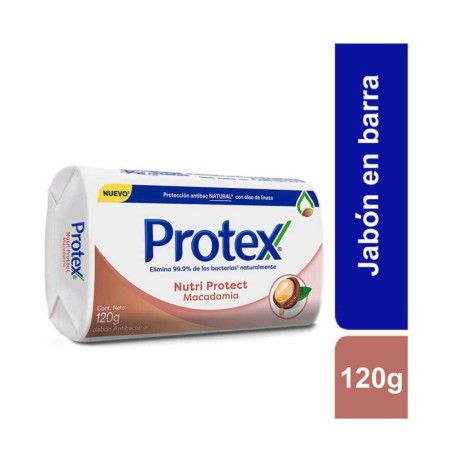 JABON PROTEX MACADAMIA NUTRI PROTECT X 110/120 GR CJ X 72