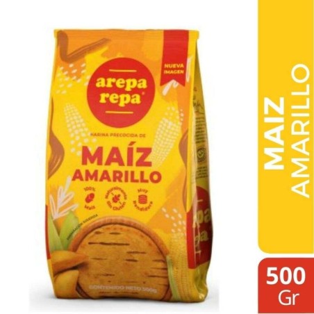 HARINA AREPA AMARILLA X 500 GR  CJ X 24 UND