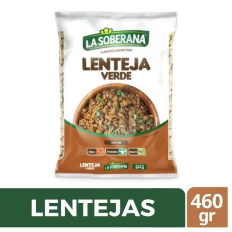 LENTEJAS LA SOBERANA X 460 GR  CJ X 24 UND