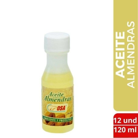 ACEITE DE ALMENDRAS OSA X 12 UND CJ X 42 UND