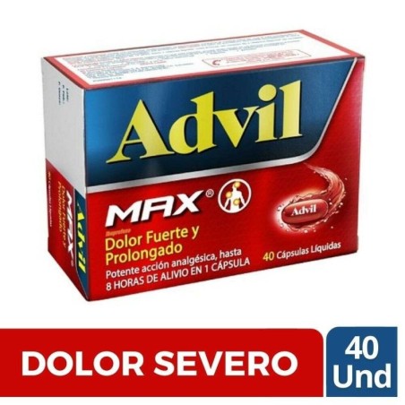 ADVIL MAX X 40 UND CJ X 30 UND