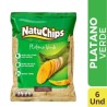 NATUCHIPS PLATANO VERDE X 6 UND