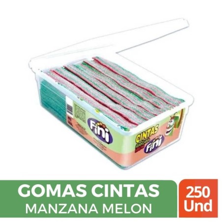 GOMAS FINI CINTA MANZANA MELON X 250 und CJ X 12 UND