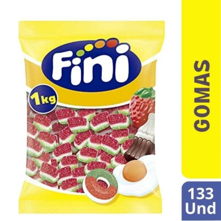 GOMAS FINI SANDIA PICA X 1 KG X 133 UND CJ X 12 UND