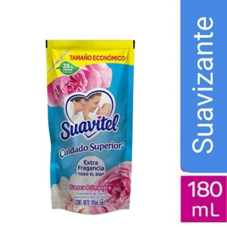SUAVIZANTE SOFLAN SUAVITEL PRIMAVERA DOYPACK X 180 ML CJ X 56 UND
