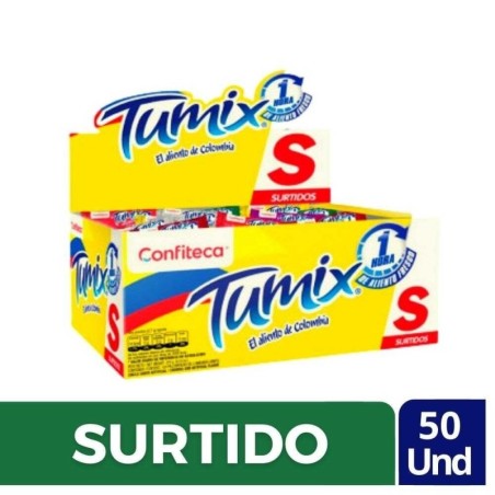 CHICLE TUMIX SURTIDO X 50 UND