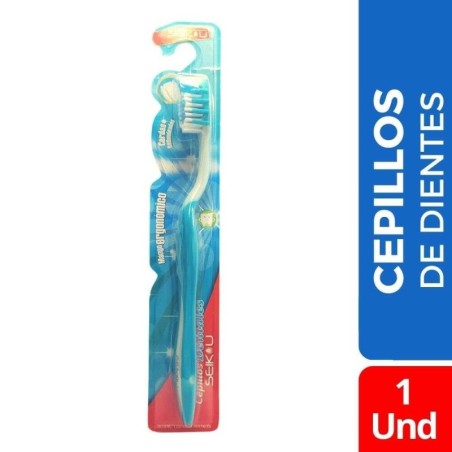 CEPILLO DE DIENTES SEIKO ADULTO CON TAPA N°1053