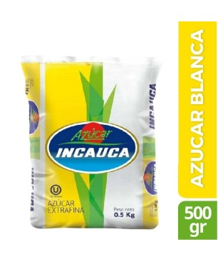 AZUCAR INCAUCA X 500 GR CJ X 25 UND
