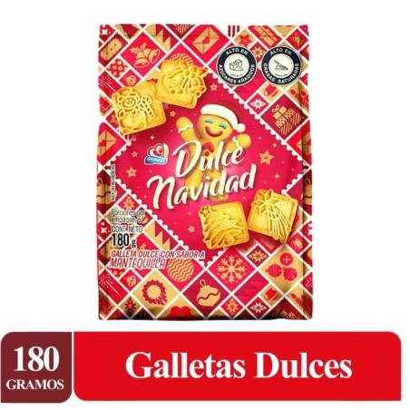 GALLETAS NAVIDAD GAMESA X 180 GR CJ X UND