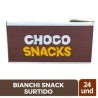 BIANCHI CHOCO SNACKS STIX PALITOS CON CHOCOLATE X 50 GR CJ X 24 UND