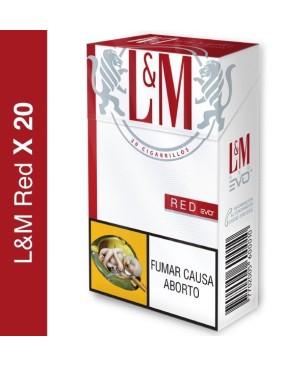 CIGARRILLOS L&M RED BOX X 20 UND