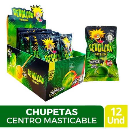 CHUPETA REVOLCON X 12 UND CJ X 12 UND