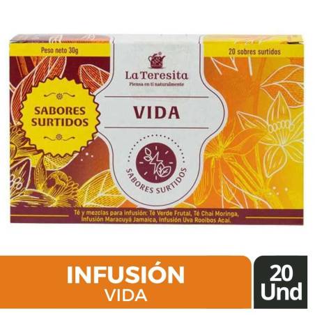 INFUSION VIDA X 30 GR X 20 UND