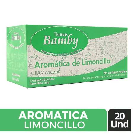 AROMATICA LIMONCILLO TISANA BAMBY X 15 GR X 20 UND
