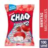 MENTA CHAO FRESA X2 X 100 UND CJ X 18 UND