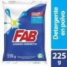 DETERGENTE EN POLVO FAB X 225 GR CJ X 54 UND